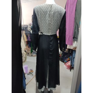 Đầm voan dài size L