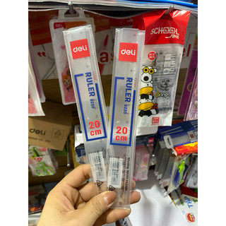 Thước kẻ meka 20cm deli 6220