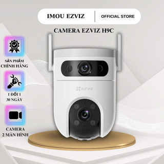 Camera Wifi EZVIZ H9C, camera 2 mắt ngoài trời, 3MP-3MP, đàm thoại 2 chiều, cảnh báo còi hú, kháng nước