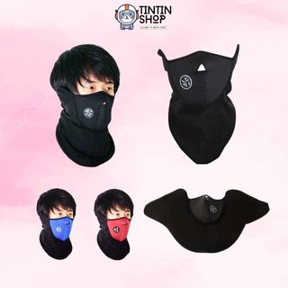 Khẩu trang ninja vải nỉ đi xe máy - đi phượt