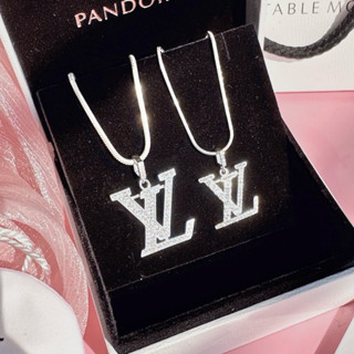 Dây chuyền bạc Nam Nữ Duin Silver LV full box pan bạc thật