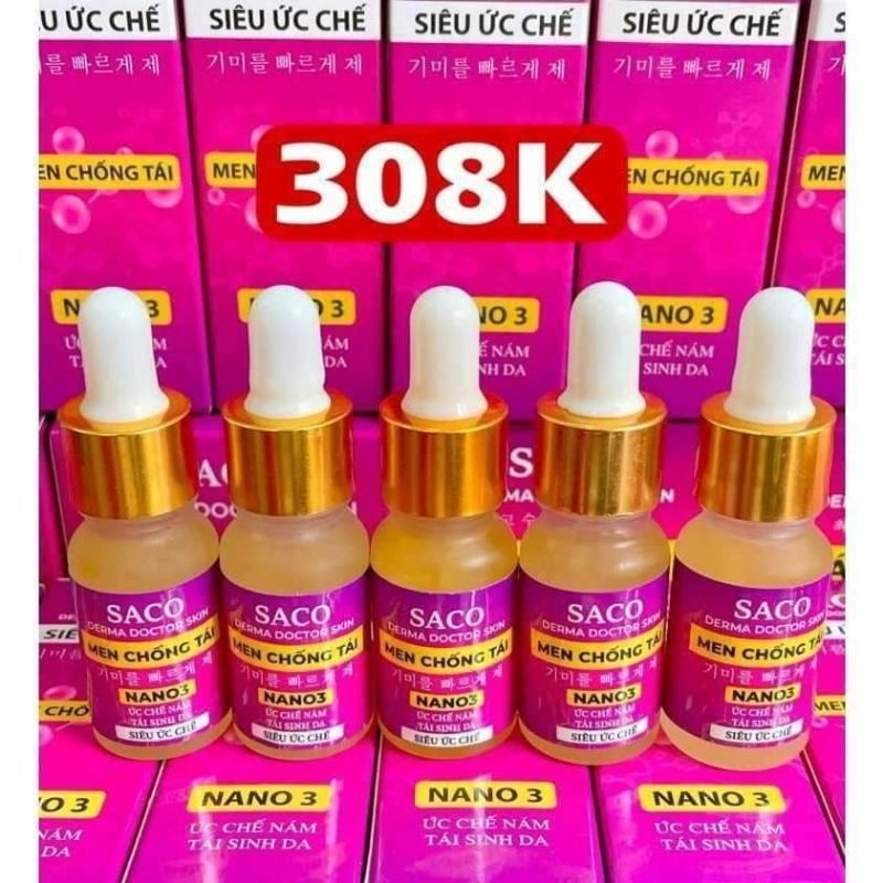 [CHÍNH HÃNG] Men nano 3 dầy da chống tái nám 10ml