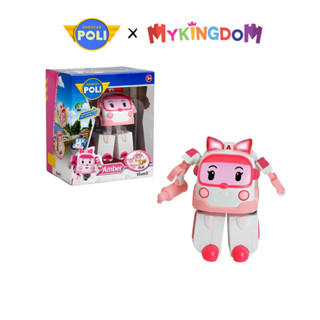 Đồ Chơi Robot Biến Hình Xe Cứu Thương Amber Có Chạy Trớn & Ánh Sáng ROBOCAR POLI 83095