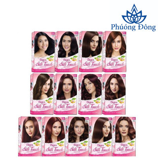 (Phủ bạc 100%) Thuốc nhuộm tóc cao cấp Bigen Silk Touch Cream Color 80ml