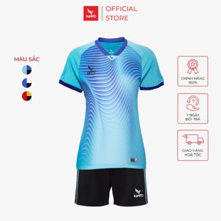 Bộ quần áo bóng chuyền Kamito Spiker nữ, tôn dáng, thoáng mát, mềm mại