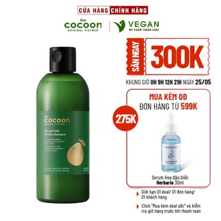 Dầu gội bưởi Pomelo shampoo Cocoon 310ml thuần chay