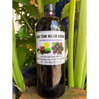 Si rô dâu tằm đà lạt, nước cốt dâu tằm đà lạt chai 1 lít-500ml