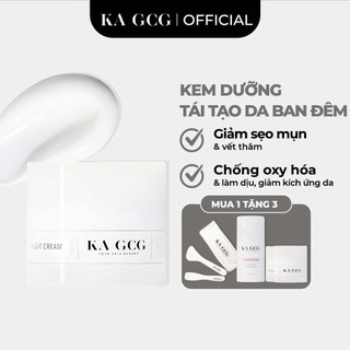 Kem dưỡng NIGHT CREAM tái tạo da ban đêm giúp cấp ẩm và nuôi dưỡng làn da 15ml/50ml KA GCG