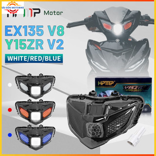 Đèn Pha Led Siêu Sáng Chuyên Dụng Cho Exciter 150/155 ( 2019-2023 ) >>> Demi Led Đỏ , Led Xanh