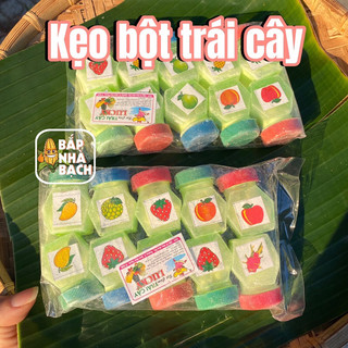 Kẹo bột trái cây- kẹo trái cây tuổi thơ
