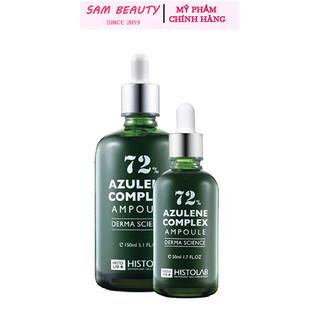 Serum Histolab Azulene Complex Ampoule Karmel 72% - Giảm ngừa mun và Kiểm soát dầu nhờn 50ml