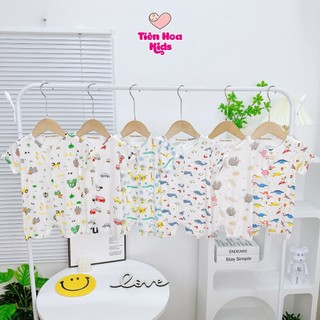 [Bé 7-15kg] Bodysuit, Body đùi cài giữa thun lạnh Minky Mom mềm mịn mát cho bé trai bé gái từ 7-15kg