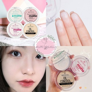 Phấn phủ kiềm dầu dạng nén GECOMO lớp trang điểm mịn màng, Phấn phủ dạng nén kiểm soát dầu hiệu quả