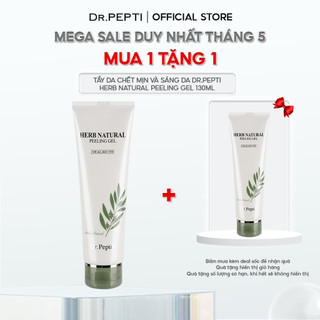 Tẩy Da Chết Mịn Và Sáng Da Dr.Pepti Herb Natural Peeling Gel 130ml