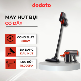 Máy hút bụi cầm tay có dây dodoto lực hút 18.000 Pa