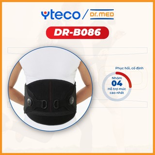Đai chỉnh hình thắt lưng Orthosis với hệ thống điều chỉnh chiều rộng Dr.MED DR-B086