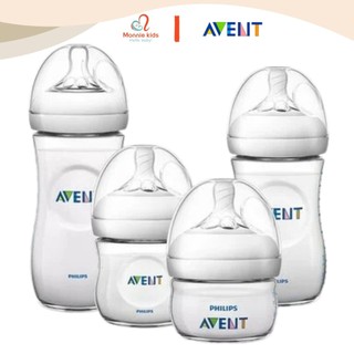 BÌNH SỮA NHỰA PHILLIP AVENT NATURAL 125ML/250ML