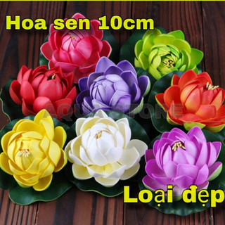 Hoa Sen Búp giả 10CM thả nước thả bát loại Đẹp