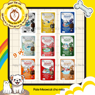 Pate Cho Mèo MEOW CAT 70g - xuất xứ Việt Nam