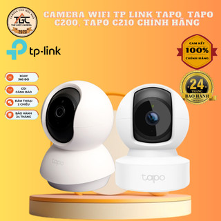 Camera wifi tp link tapo tapo c200, tapo c210 chính hãng quay quét 360 độ giám sát an ninh gia đình