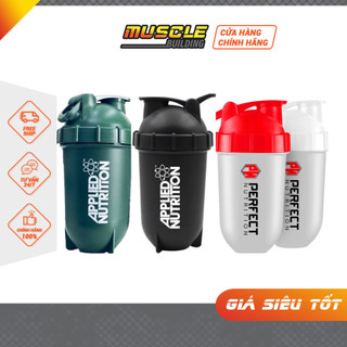 Bình shaker pha sữa cho người tập GYM Bình Lắc - Applied Nutrition Shaker, Perfect Nutrition Shaker, BiotechUSA Shaker