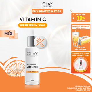 Super Serum OLAY Luminous Niacinamide & Vitamin C Giúp Mờ Vết Thâm, Đốm Nâu, Dưỡng Sáng Da 30ML