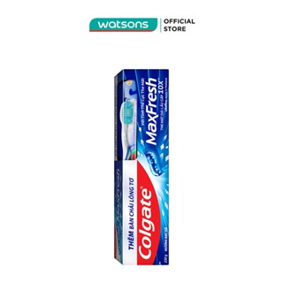 Kem Đánh Răng Colgate Max Fresh Bạc Hà Tinh Thể Cực The Mát 225g