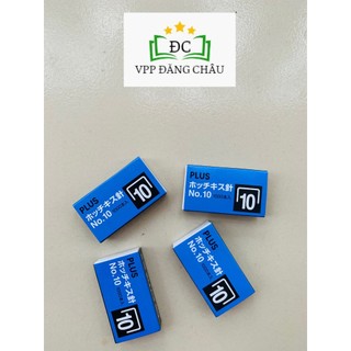 Combo 5 hộp kim bấm số 10 plus - kim bấm số 10 plus - đạn ghim 10 plus
