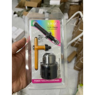 Bộ đầu khoan 13mm Bajge cao cấp - dụng cụ chuyển đổi từ khoan bê tông sang khoan bắt vít, bulong, gỗ, inox,...