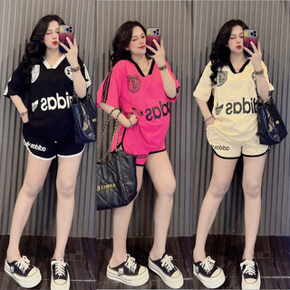 Bộ đùi das áo form rộng ảnh thật