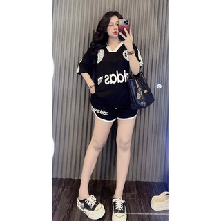 Bộ đùi das áo form rộng ảnh thật