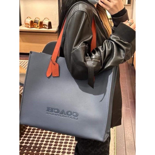 Túi tote da mềm Coach Relay tote form mềm