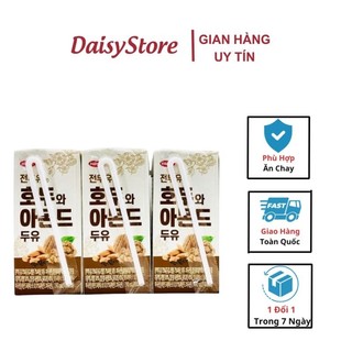 Sữa hạt óc chó Hanmi Hàn Quốc -Thùng sữa hạt óc chó Hanmi 190mlx16 hộp