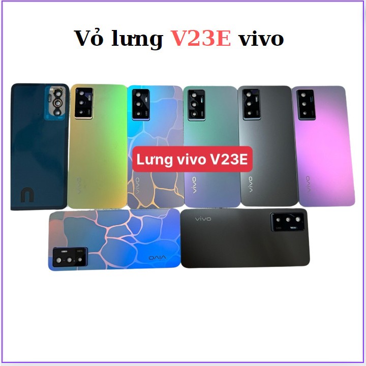 Vỏ Nắp Lưng V23E Vivo (Vỏ loại chuẩn) (kèm kính Camera)