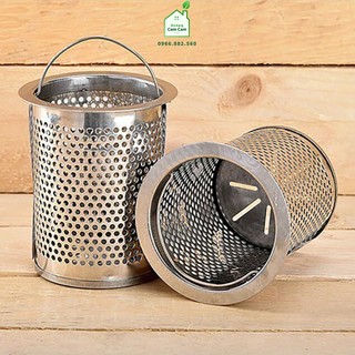 CCL044 - Bộ Lọc Rác Bồn Rửa Chén Kèm Nắp Đậy Bằng inox Chống Han Gỉ - Giadungcamcam