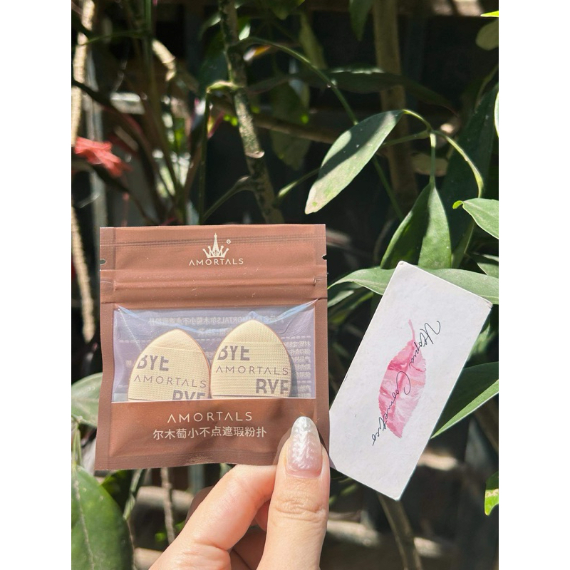 Set mút 2 bông phấn Amortals