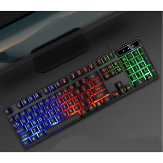 Bàn phím giả cơ Yindiao tích hợp led RGB độ nhạy cao phù hợp mọi tác vụ
