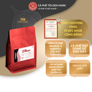 Cà phê hạt robusta & arabica lâm đồng - espresso coffee blended, pha máy -tỏi đen coffee roastery