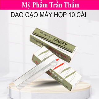 Dao Trắng Spacily Cạo Lông Mày siêu sắc bén hộp 10 cái