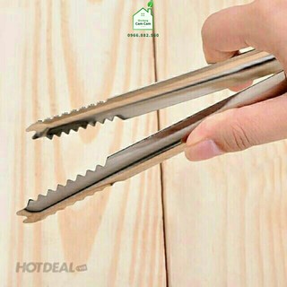 CCL074 - Kẹp inox 30cm gắp thức ăn , gắp đá , gắp đồ nóng - Giadungcamcam