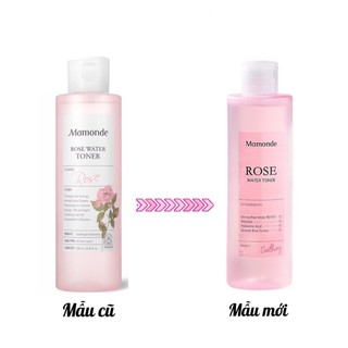 Nước hoa hồng Mamonde Rose Water Toner 250ml
