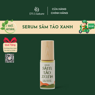 Serum sâm tảo xanh d'vi nature – giảm thâm & chống lão hóa quầng mắt