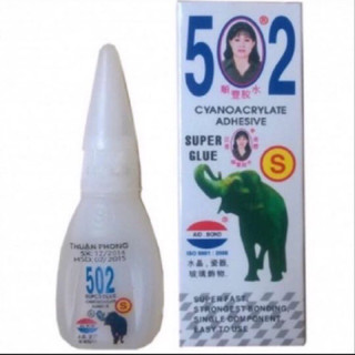 Keo 502 thuận phong, keo con voi_siêu dính