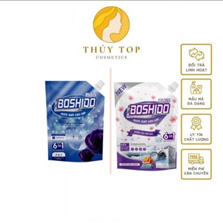 (Đặt Riêng Không Thêm Sản Phẩm Khác) Combo 2 Túi Nước Giặt Boshido 3lít2 Hương Nước Hoa Pháp,Hương Hoa Anh Đào