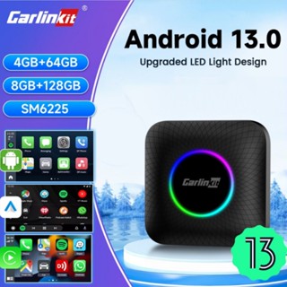 Bộ Carplay Android Box Carlinkit Tbox Ambient Mới Nhất 2024 ĐÈN LED -Ram 4GB/8GB -Rom 64GB/128GB-TẶNG VIETMAP S2 Q1 2024