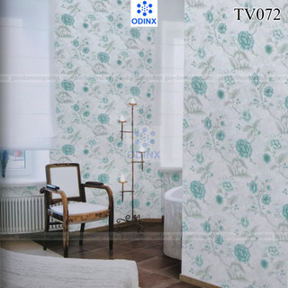 Giấy Dán Tường Vintage Hoa Văn 3d Hiện Đại  Hàn Quốc Lụa Không Keo Khổ 1.06 m Nhiều Màu Lựa Chọn