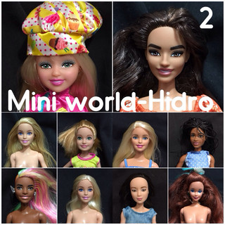 Thanh lí Búp bê Barbie và Ken nghề nghiệp Fashionistas Vintage cổ điển da đen trắng chính hãng Mã S2