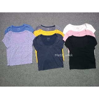Áo croptop wash vnxk