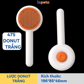 Lược chải lông mèo có nút bấm lược chải lông chó poodle phốc sóc cho thú cưng