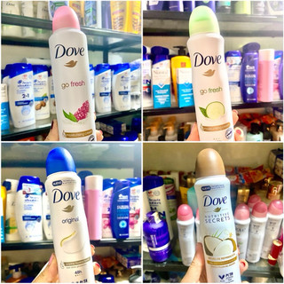DƯA LEO - ORIGINAL - LỰU - XỊT KHỬ MÙI DOVE NỮ ORIGINAL LỰU DƯA LEO 150ML